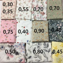 Metre Altı Poplin Kumaş