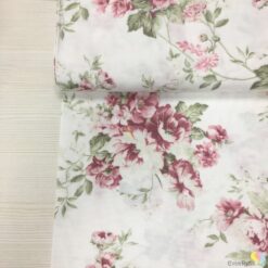 Çiçek Desen Dijital Baskı Kumaş