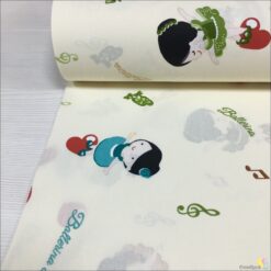 Küçükçalık Küçük Balerin Desenli Nevresimlik Kumaş