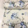 Clary Flowers Desenli Poplin Kumaş