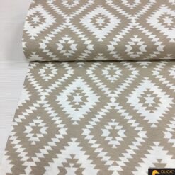 İkat Desen DUCK® Keten Kumaş