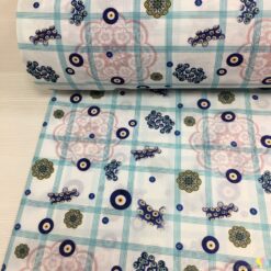 Desenli Raşel Kumaş