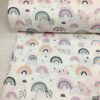 Sweet Rainbows Desenli Poplin Kumaş