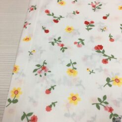 Petites Fleurs Desenli Nevresimlik Poplin Kumaş - Görsel 2