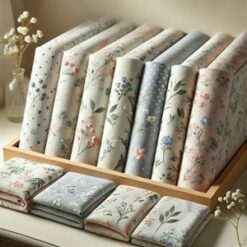 Çıtır Desenli Poplin Kumaşlar