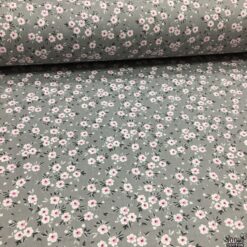 Petite Blooms Desenli Nevresimlik Poplin Kumaş - Görsel 3