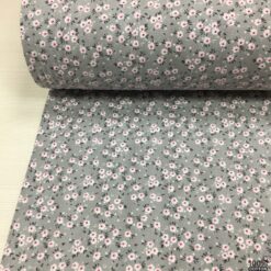 Petite Blooms Desenli Flanel Nevresimlik Pazen Kumaş - Görsel 4