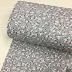 Petite Blooms Desenli Flanel Nevresimlik Pazen Kumaş - Görsel 3