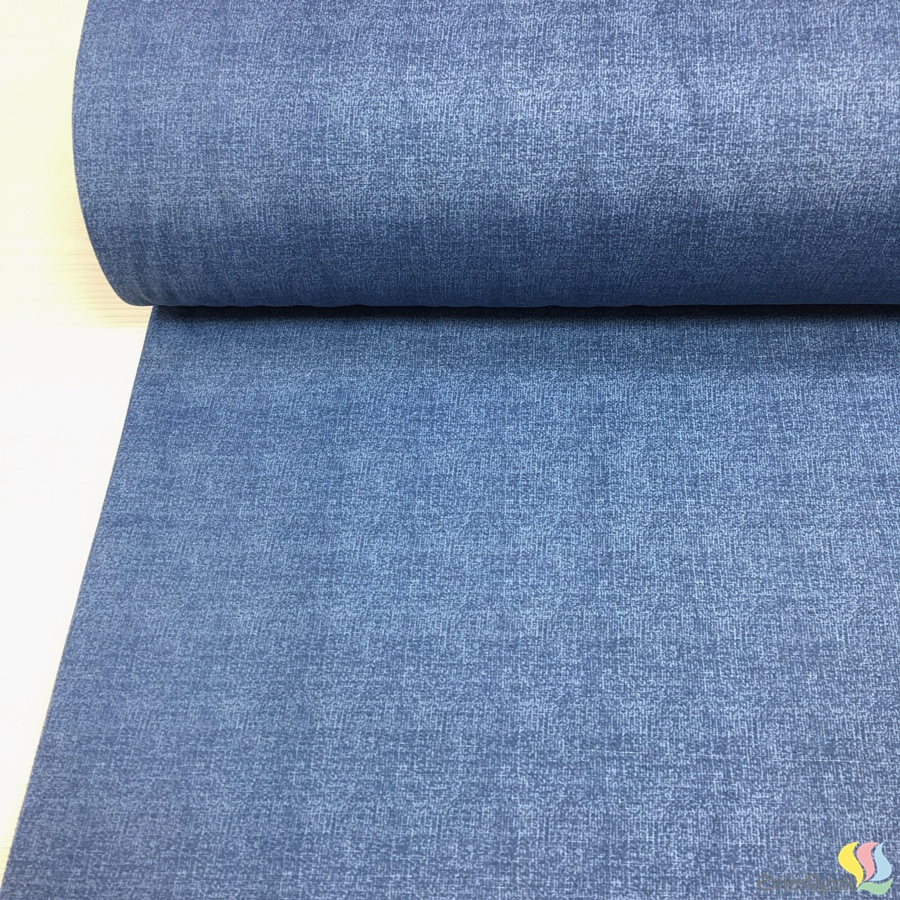 Kırçıllı İndigo Renk Polycotton Kumaş - Görsel 2