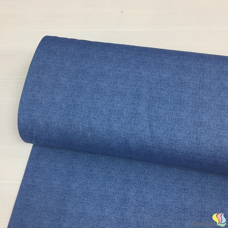 Kırçıllı İndigo Renk Polycotton Kumaş