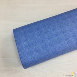 Kırçıllı Mavi Renk Polycotton Kumaş - Görsel 3