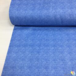 Kırçıllı Mavi Renk Polycotton Kumaş - Görsel 2