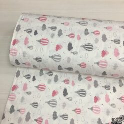 Wella Home Balon Desenli Nevresimlik Poplin Kumaş