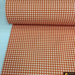 Turuncu Pötikare DUCK Keten Kumaş (0,5 cm) - Görsel 2