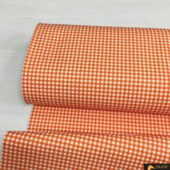 Turuncu Pötikare DUCK Keten Kumaş (0,5 cm) - Görsel 3