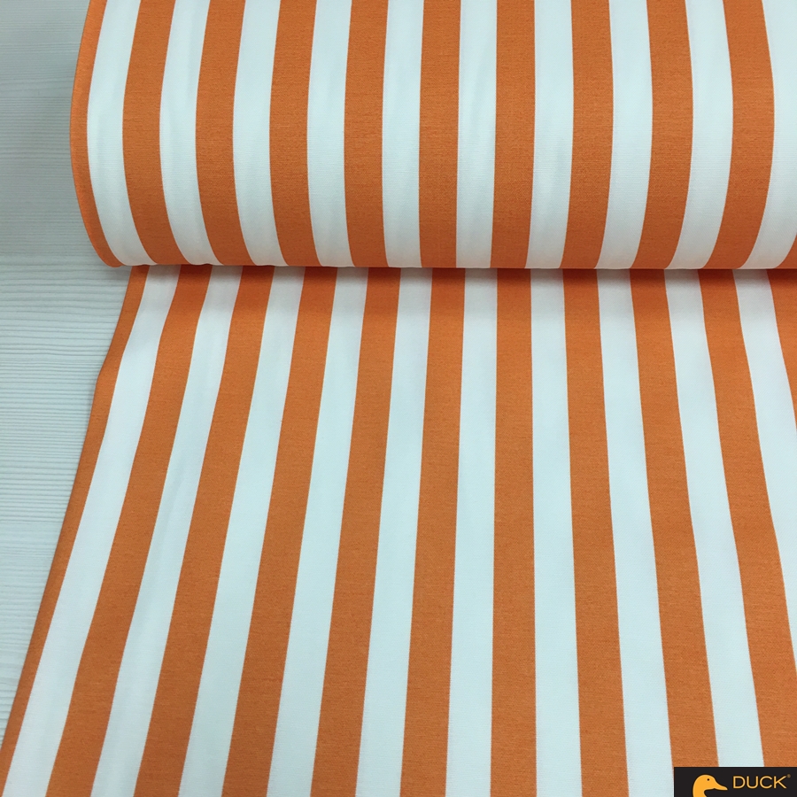 Çizgili Duck Keten Kumaş (2 cm) - Görsel 2