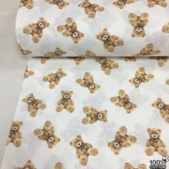 Beau Teddy Nevresimlik Poplin Kumaş - Görsel 3