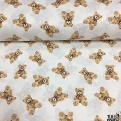 Beau Teddy Nevresimlik Poplin Kumaş - Görsel 2