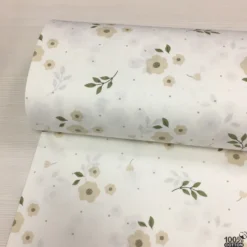 Daisy Blossie %100 Pamuk Nevresimlik Poplin Kumaş