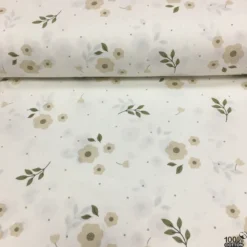 Daisy Blossie %100 Pamuk Nevresimlik Poplin Kumaş - Görsel 3