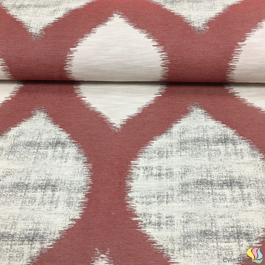 180 Cm Eninde Jakarlı Döşemelik Fonluk Kumaş - Görsel 3