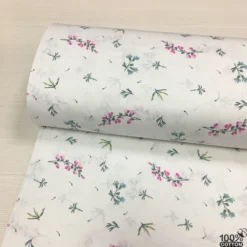 Silent Bloom %100 Pamuk Nevresimlik Poplin Kumaş