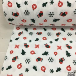 Winter Joy Nevresimlik Flanel Pazen Kumaş - Görsel 3