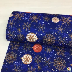 Winter Glow Panama Keten Kumaş