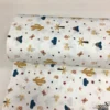 Mini Kaktüs Desenli Poplin Kumaş