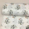 Neşeli Zebra Desenli Poplin Kumaş