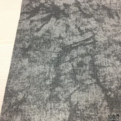 Koyu Gri Renk Batik Poplin Kumaş - Görsel 2