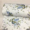 Rose Blossom %100 Pamuk Desenli Nevresimlik Poplin Kumaş