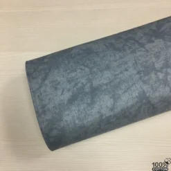 İndigo Renk Batik Poplin Kumaş - Görsel 4