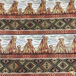 Kilim Desen Dokuma Desenli Kumaş - Görsel 3