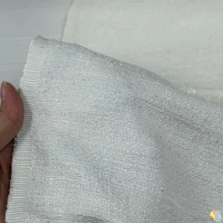 Krem Renk Kırçıllı Kumlu Keten Kumaş