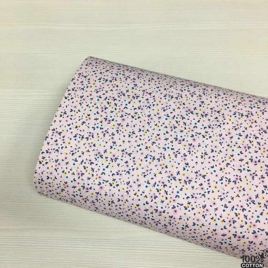 Floral Mist %100 Pamuk Nevresimlik Poplin Kumaş - Görsel 4