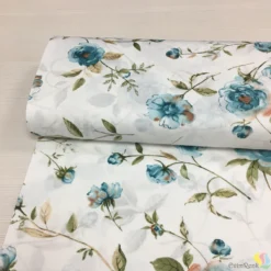 Küçükçalık Gül Desenli Nevresimlik Kumaş