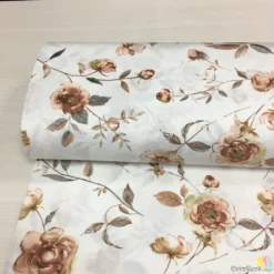 Küçükçalık Gül Desenli Nevresimlik Kumaş