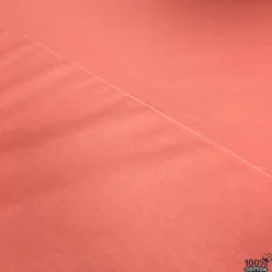 Defolu Kiremit Renk Poplin Kumaş