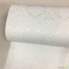 Kırık Beyaz Renk Desenli Pike Takımlık Şönil Kumaş