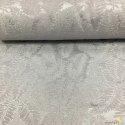 Gri Desenli Pike Takımlık Şönil Kumaş - Görsel 3