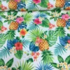 Ananas Botanik Yapraklar Desenli Döşemelik Perdelik Kılıflık Dijital Baskı Kumaş