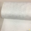 Beyaz Renk Desenli Pike Takımlık Şönil Kumaş