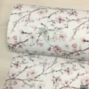 %100 Pamuk Soft Bahar Dalları Yazlık Dijital Baskı Pike Kumaş
