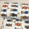 %100 Pamuk Teddy Bear Desen Dijital Baskı Pike Kumaş
