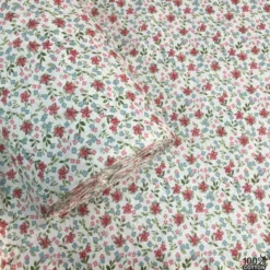 Ditsy Floral %100 Pamuk Nevresimlik Poplin Kumaş - Görsel 5