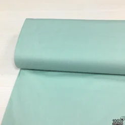 Koyu Mint Düz Renk Poplin Kumaş