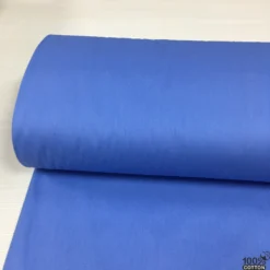 Okyanus Mavi Düz Renk Poplin Kumaş