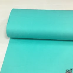 Aqua Düz Renk Poplin Kumaş