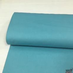 Petrol Mavi Renk Poplin Kumaş